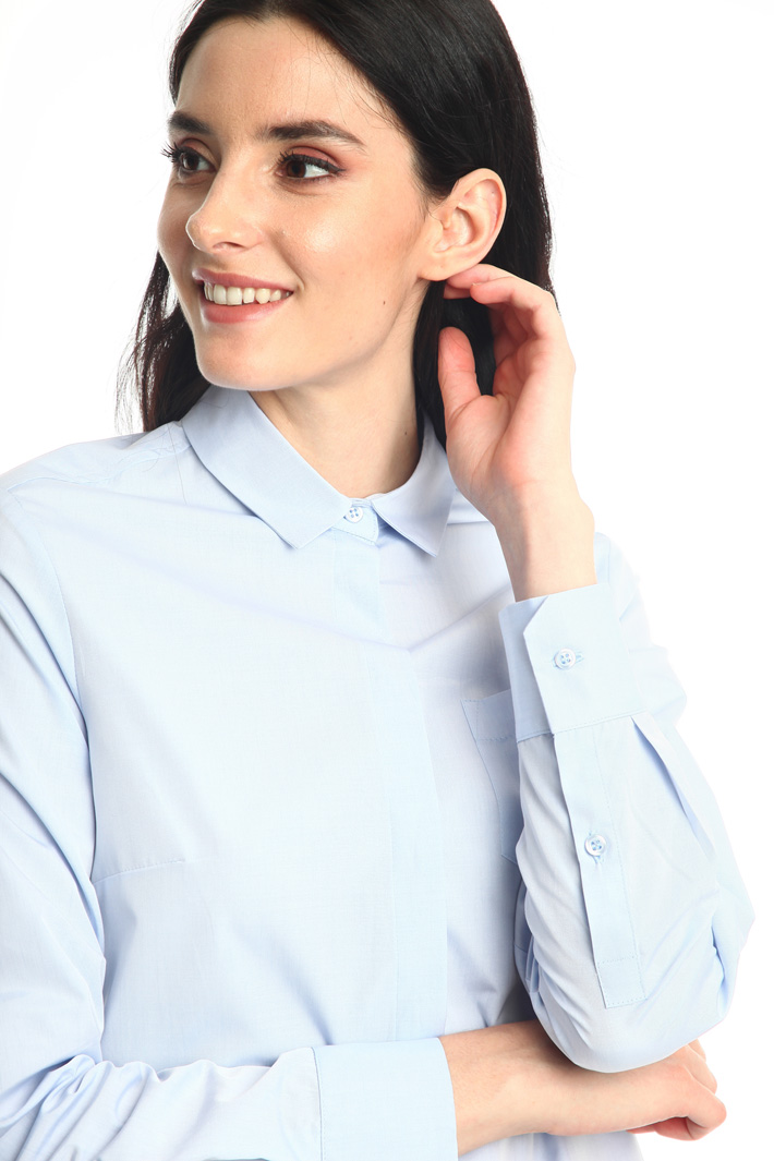 Cotton poplin shirt Intrend Cotton poplin shirt Intrend