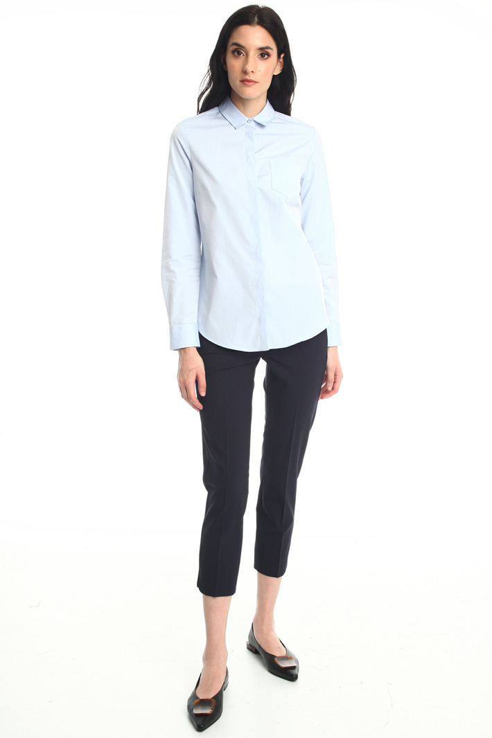 Cotton poplin shirt Intrend Cotton poplin shirt Intrend