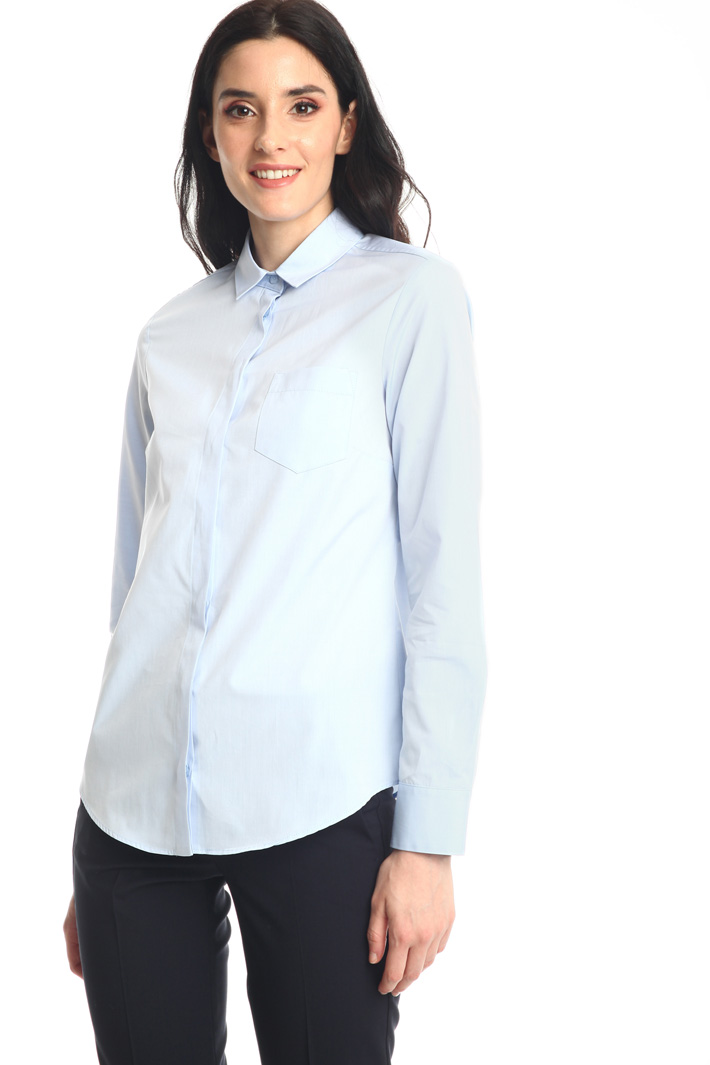 Cotton poplin shirt Intrend Cotton poplin shirt Intrend