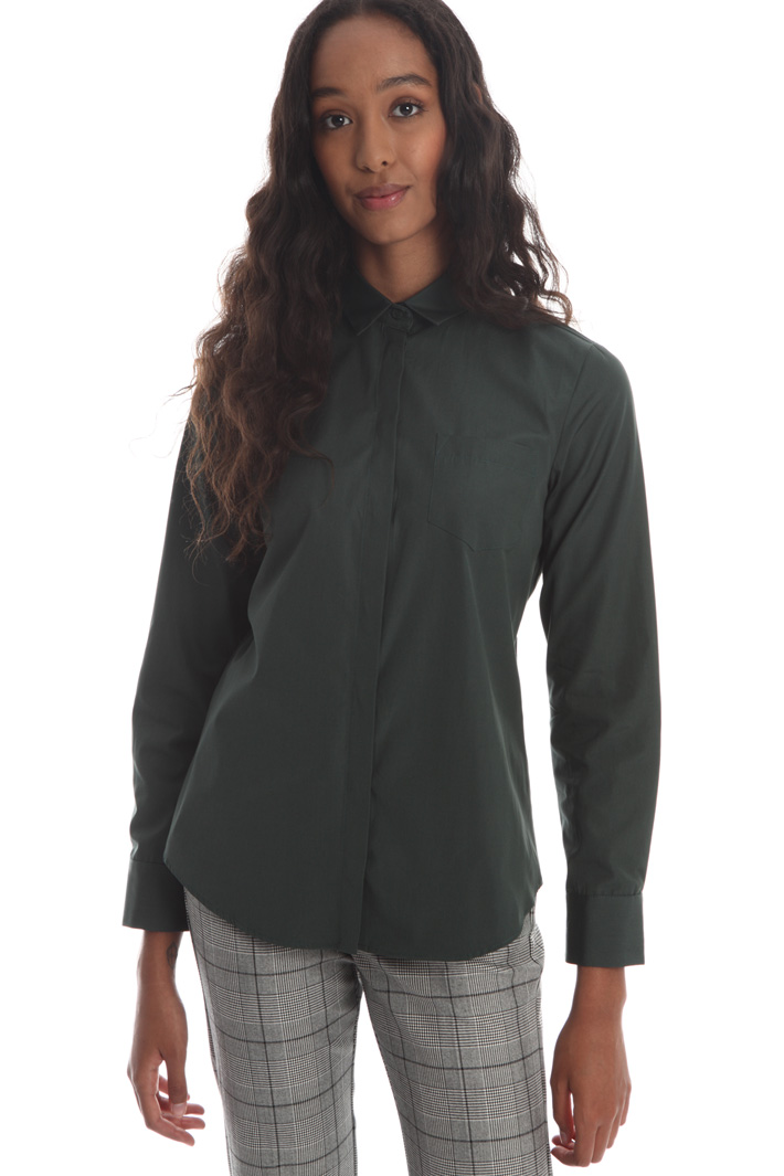 Cotton poplin shirt Intrend Cotton poplin shirt Intrend