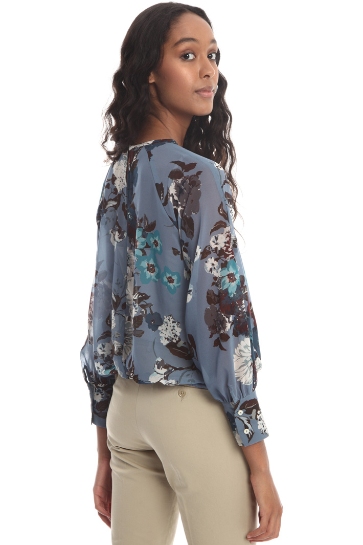 Printed georgette blouse Intrend Printed georgette blouse Intrend