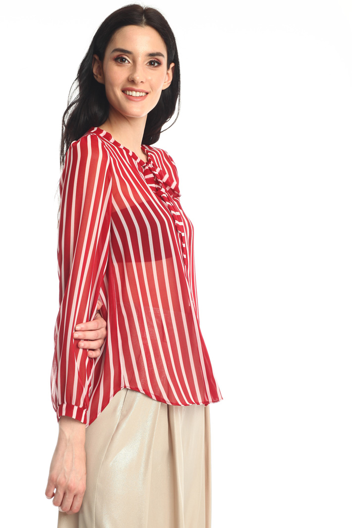Printed georgette blouse Intrend Printed georgette blouse Intrend
