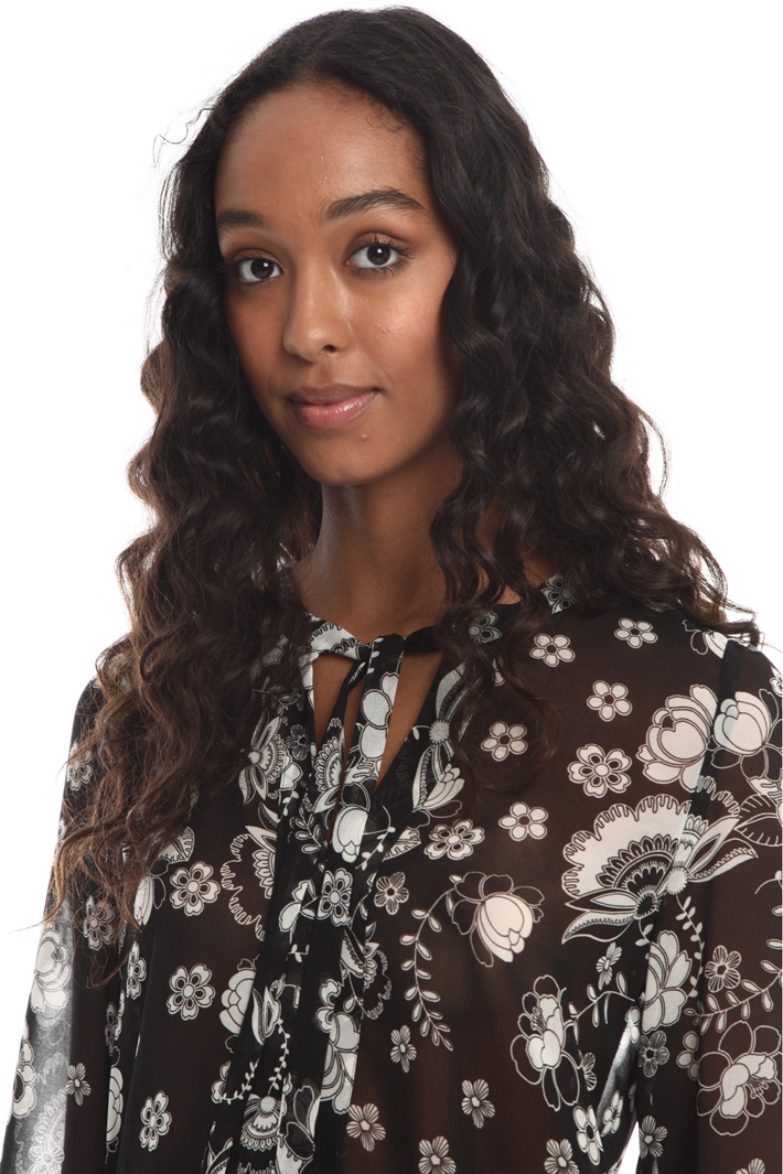 Printed georgette blouse Intrend Printed georgette blouse Intrend