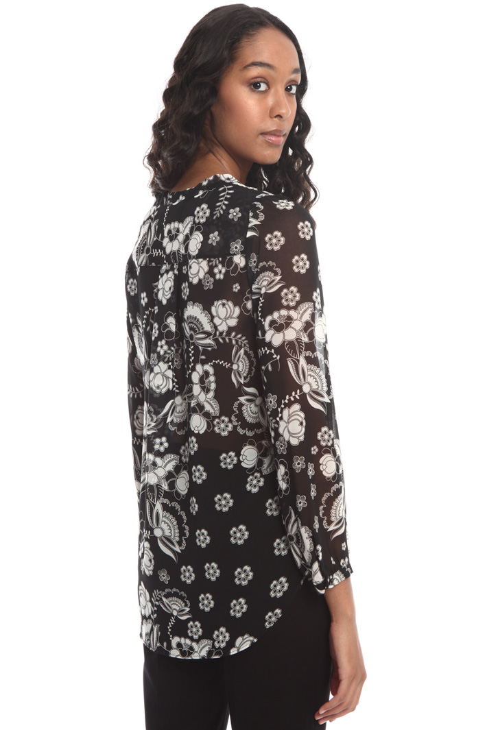Printed georgette blouse Intrend Printed georgette blouse Intrend