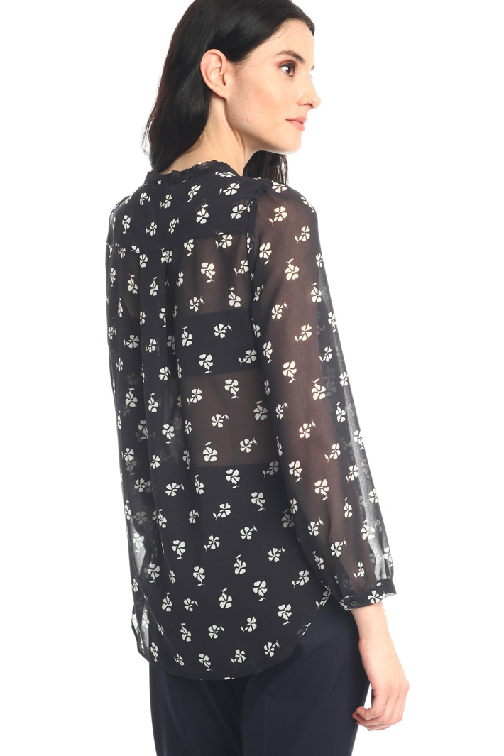 Printed georgette blouse Intrend Printed georgette blouse Intrend