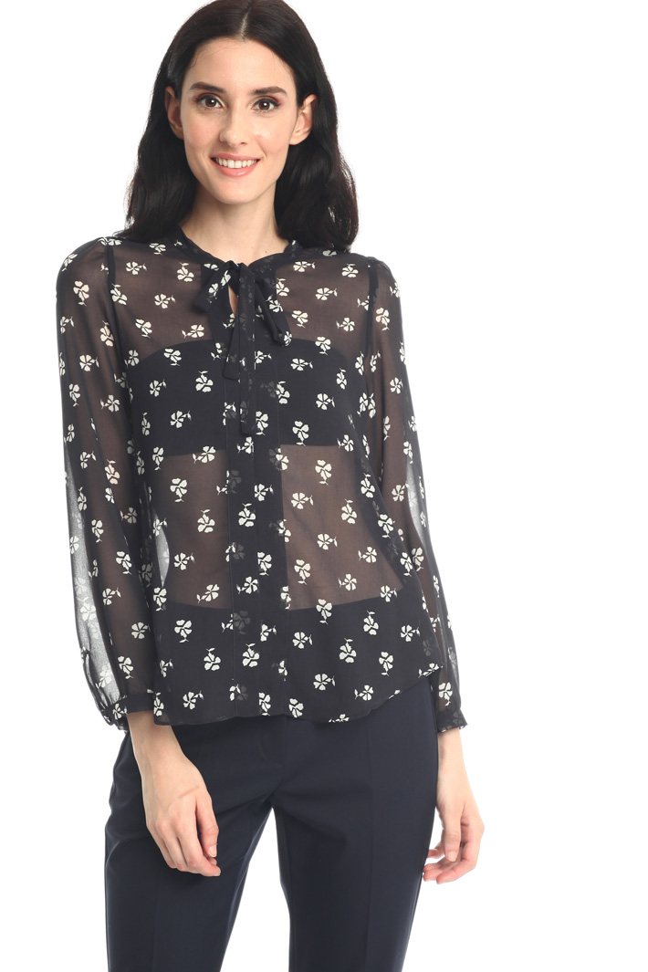 Printed georgette blouse Intrend Printed georgette blouse Intrend