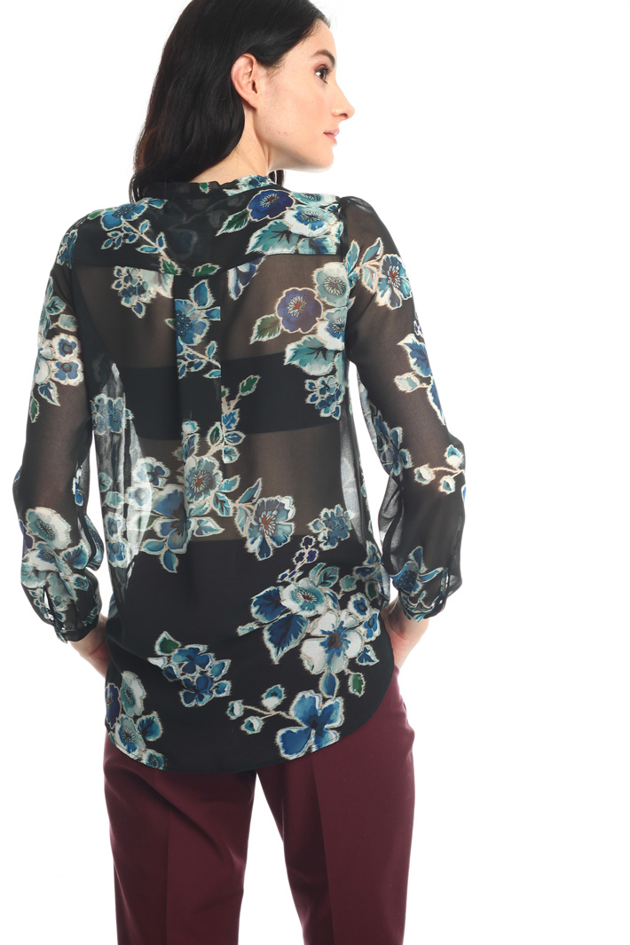 Printed georgette blouse Intrend Printed georgette blouse Intrend