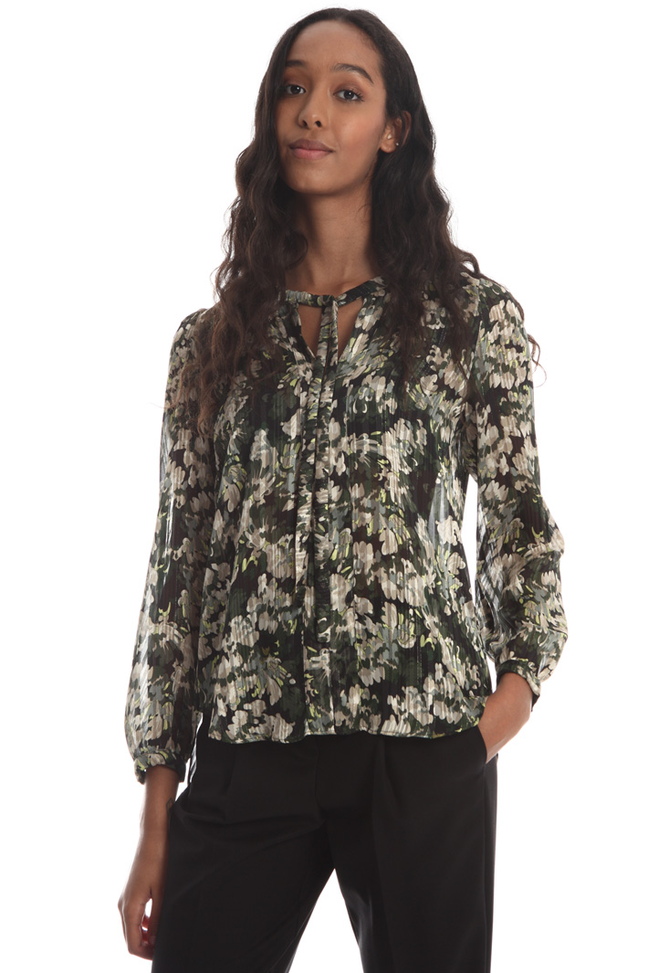 Printed georgette blouse Intrend Printed georgette blouse Intrend