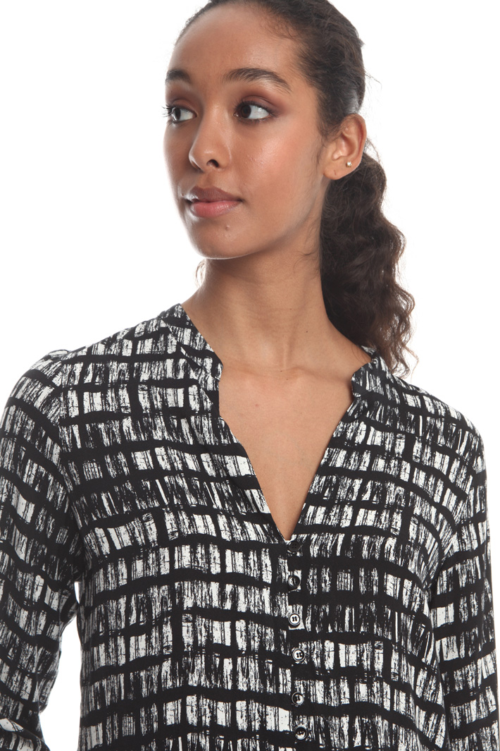 Printed viscose shirt Intrend Printed viscose shirt Intrend
