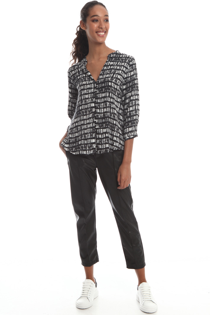 Printed viscose shirt Intrend Printed viscose shirt Intrend