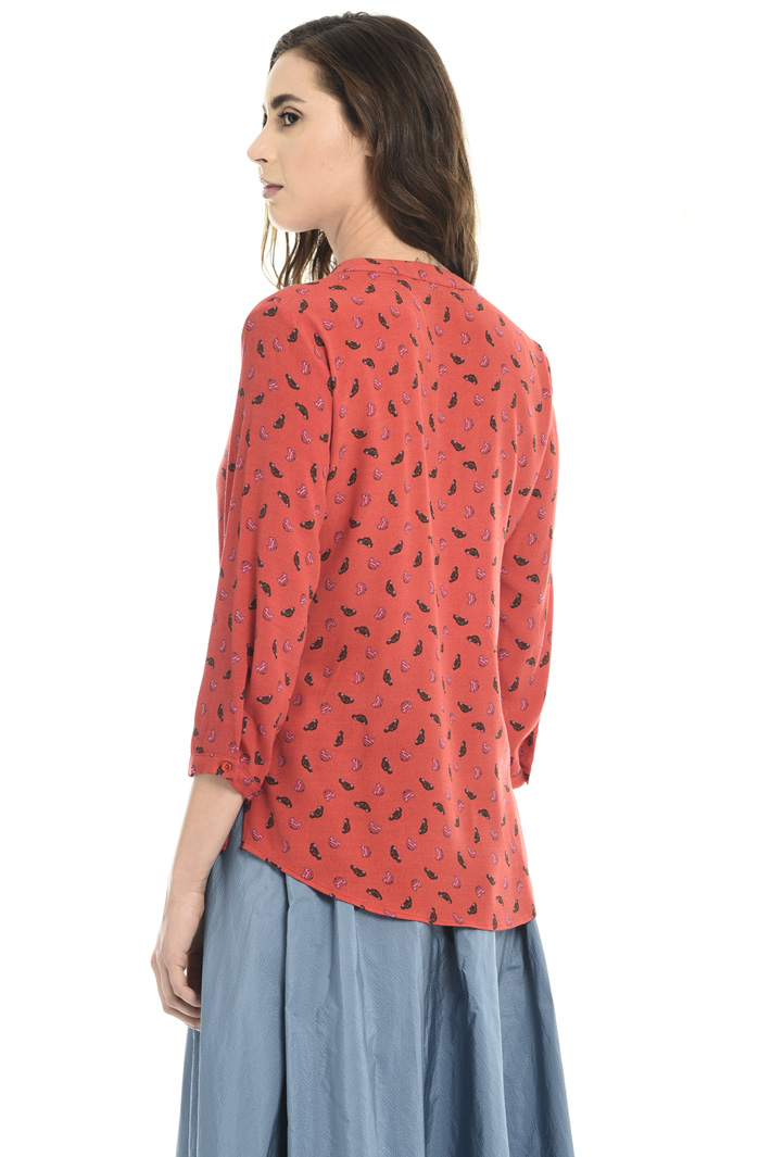 Printed viscose shirt Intrend Printed viscose shirt Intrend