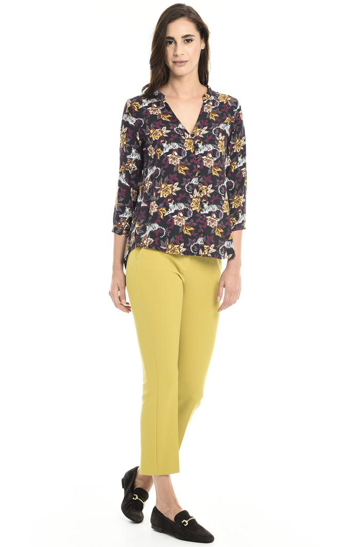 Printed viscose shirt Intrend Printed viscose shirt Intrend