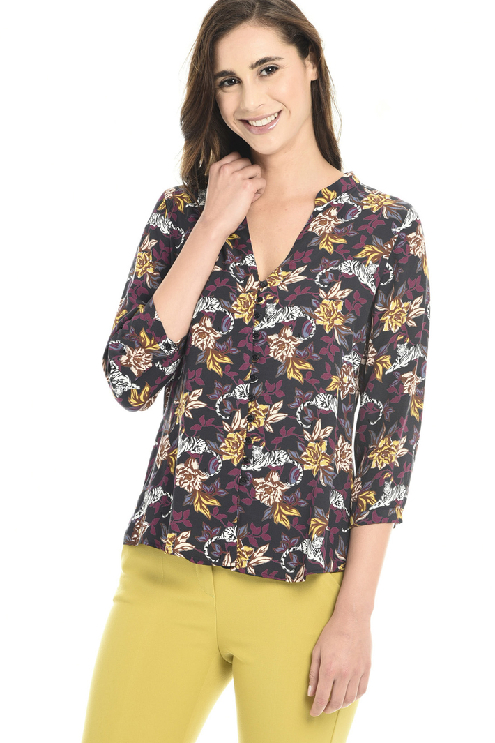 Printed viscose shirt Intrend Printed viscose shirt Intrend