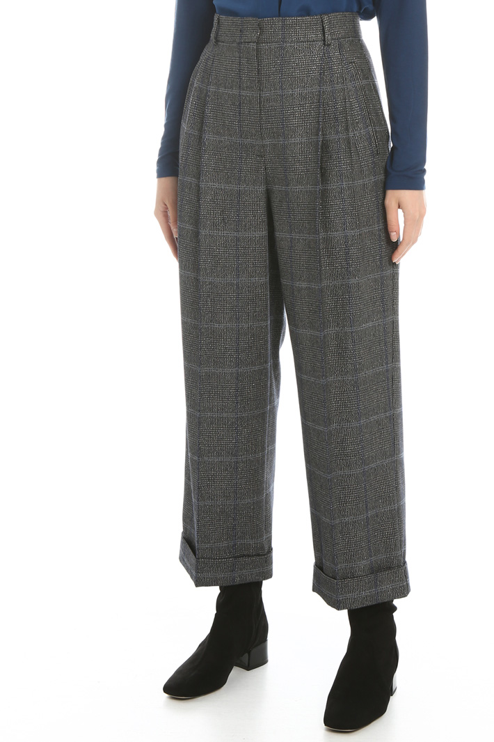 Wool palazzo trousers Intrend Wool palazzo trousers Intrend