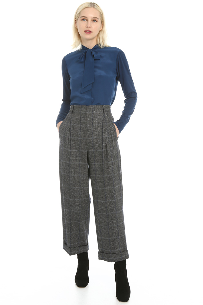 Wool palazzo trousers Intrend Wool palazzo trousers Intrend