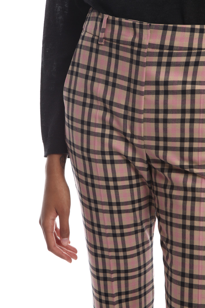 Wool gabardine trousers Intrend Wool gabardine trousers Intrend