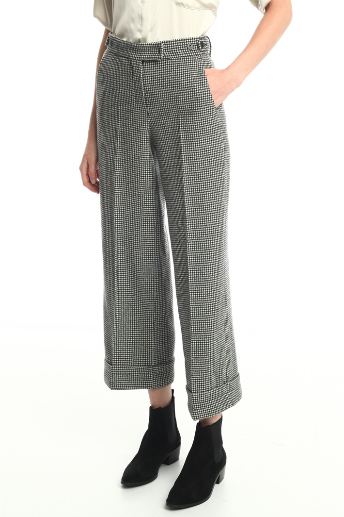 Wool flannel trousers Intrend Wool flannel trousers Intrend