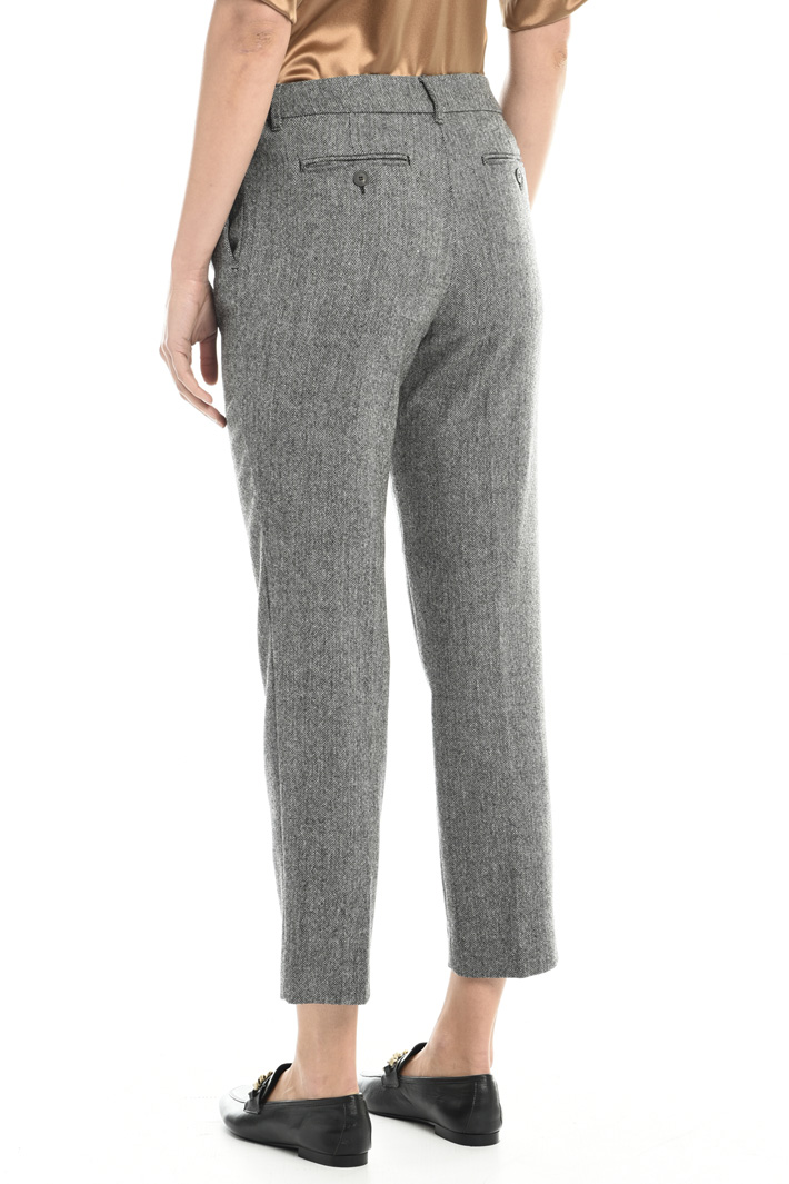 Wool cigarette trousers Intrend Wool cigarette trousers Intrend