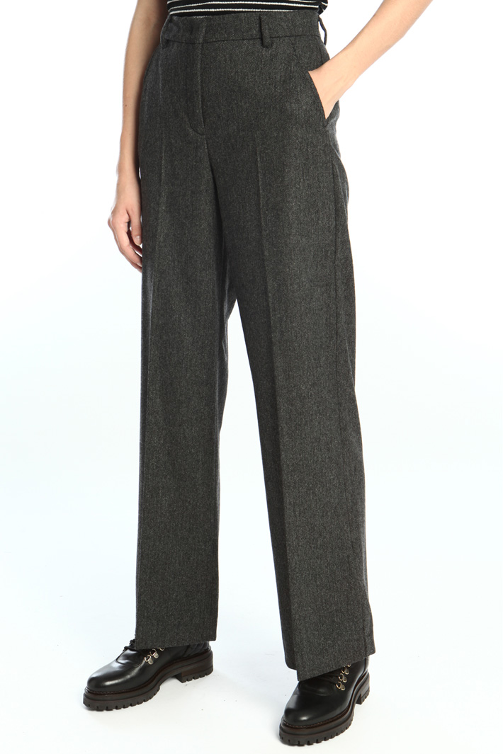Stretch wool trousers Intrend Stretch wool trousers Intrend