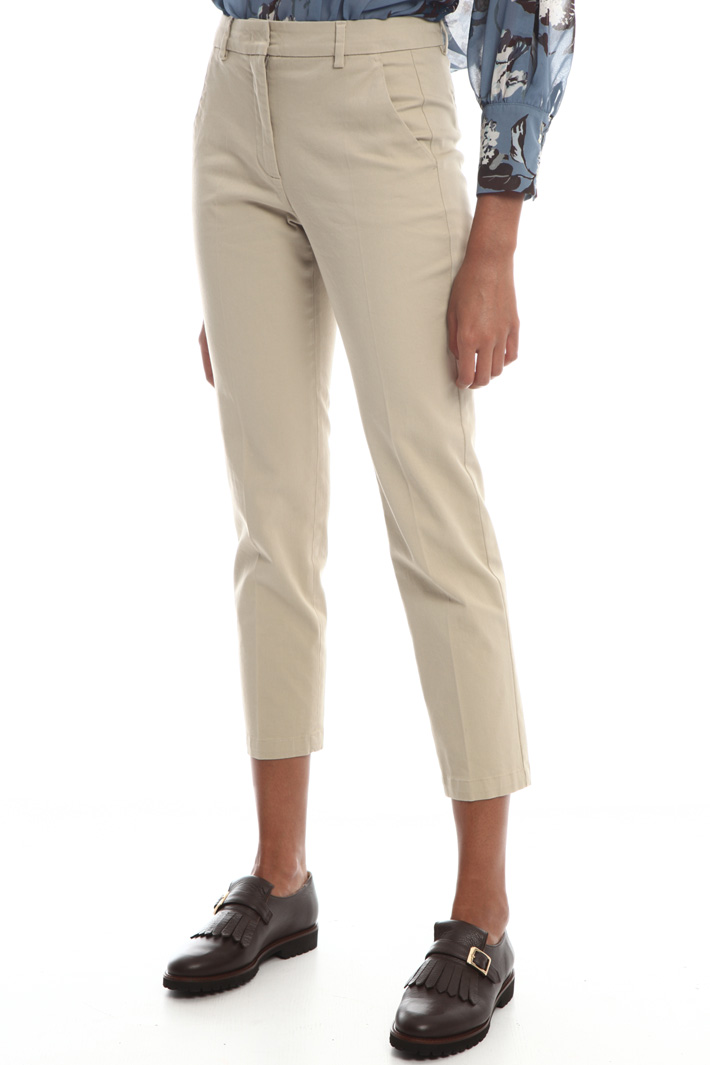 Skinny gabardine trousers Intrend Skinny gabardine trousers Intrend
