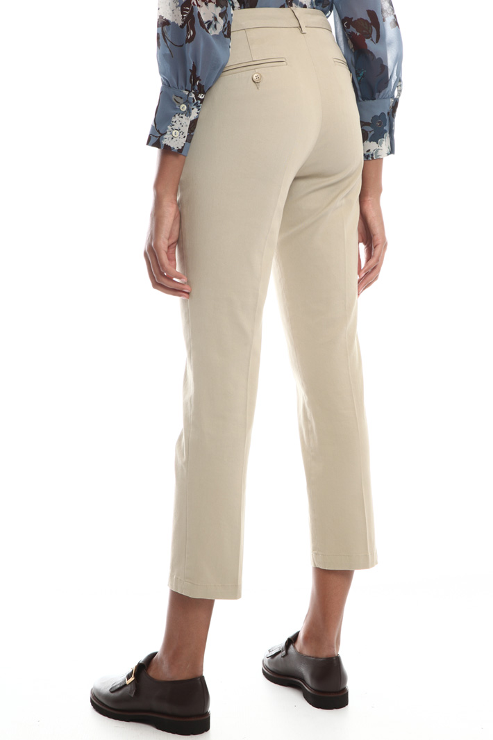 Skinny gabardine trousers Intrend Skinny gabardine trousers Intrend