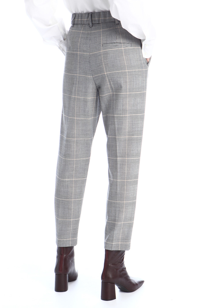 Yarn dyed carrot trousers Intrend Yarn dyed carrot trousers Intrend