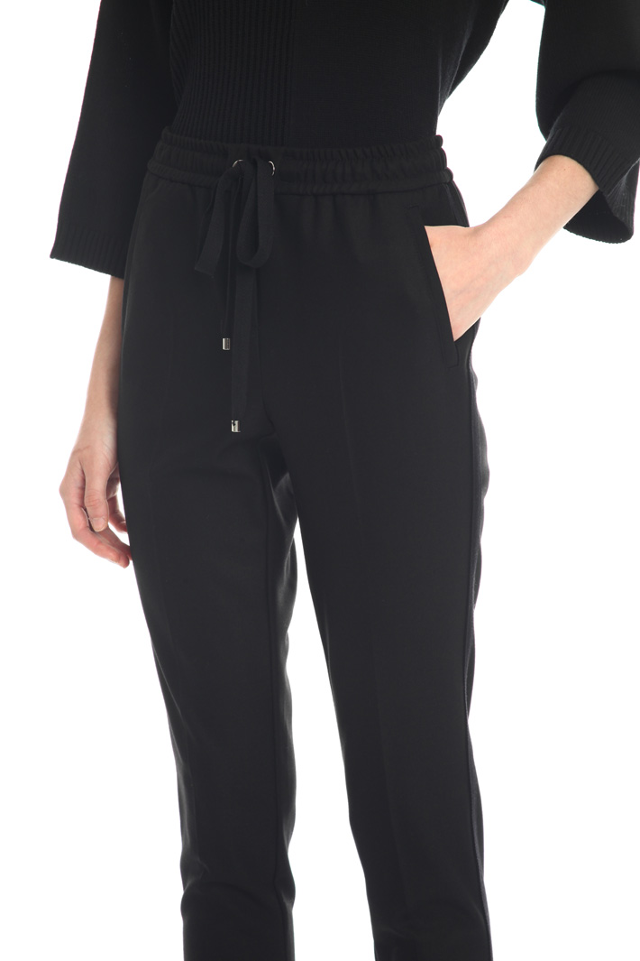 Stretch gabardine trousers Intrend Stretch gabardine trousers Intrend