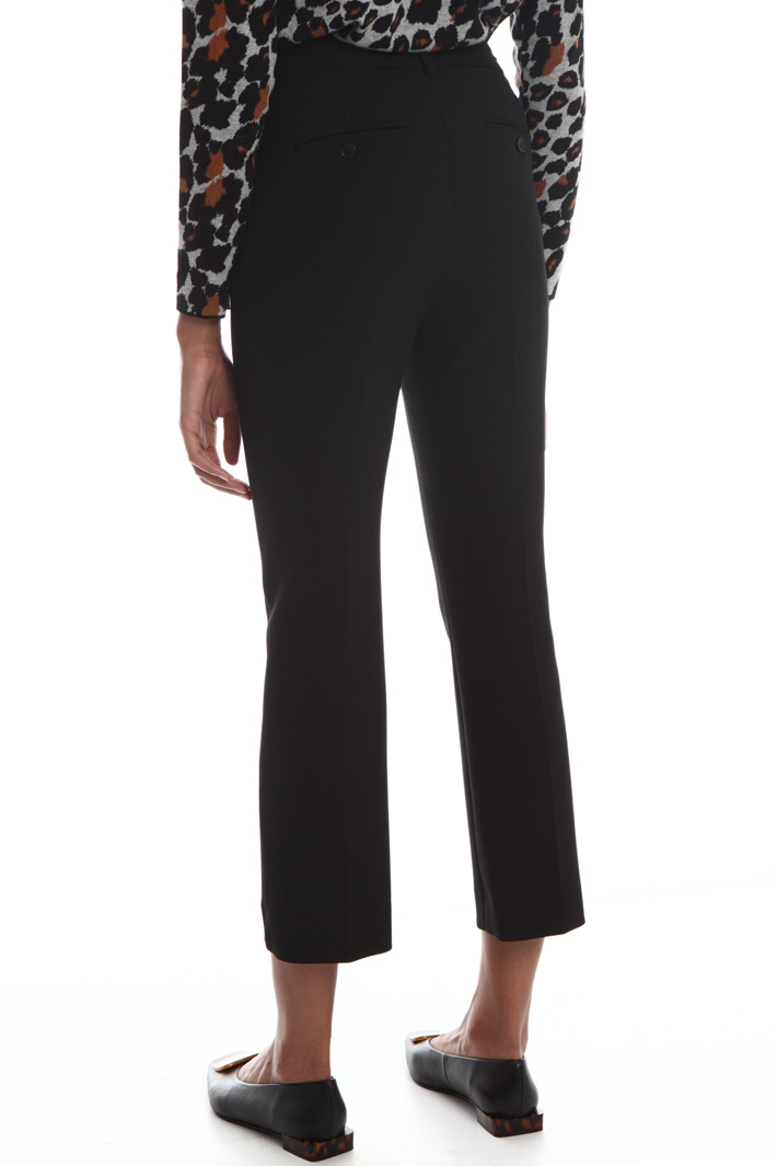 Compact cotton trousers Intrend Compact cotton trousers Intrend