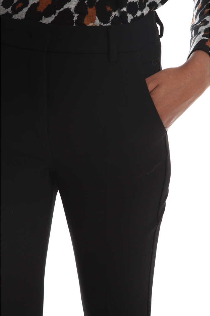 Compact cotton trousers Intrend Compact cotton trousers Intrend