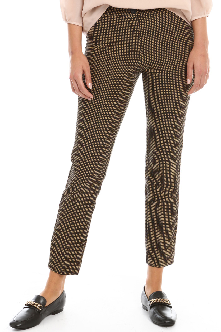 Jacquard viscose trousers Intrend Jacquard viscose trousers Intrend