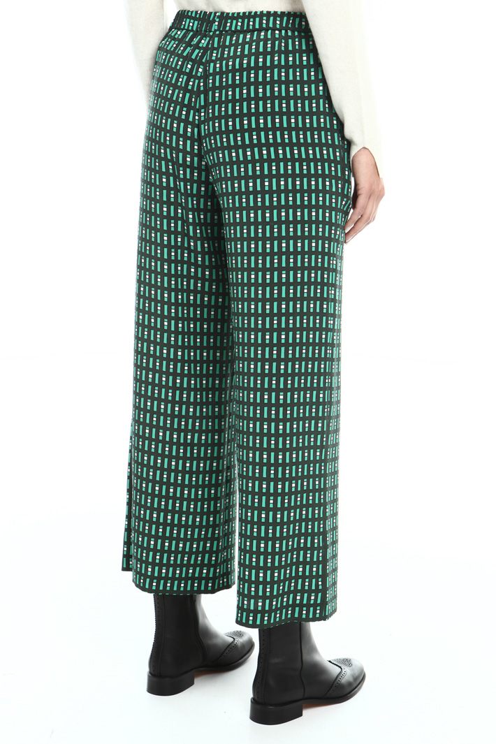 Silk crepe de chine trousers Intrend Silk crepe de chine trousers Intrend