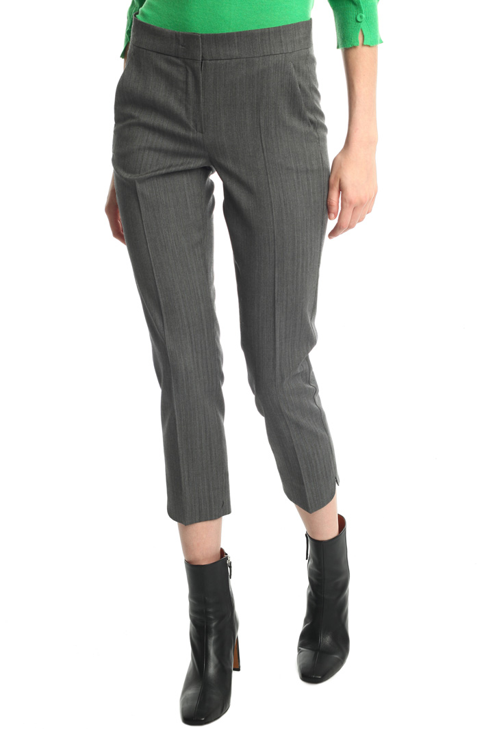 Yarn dyed wool trousers Intrend Yarn dyed wool trousers Intrend