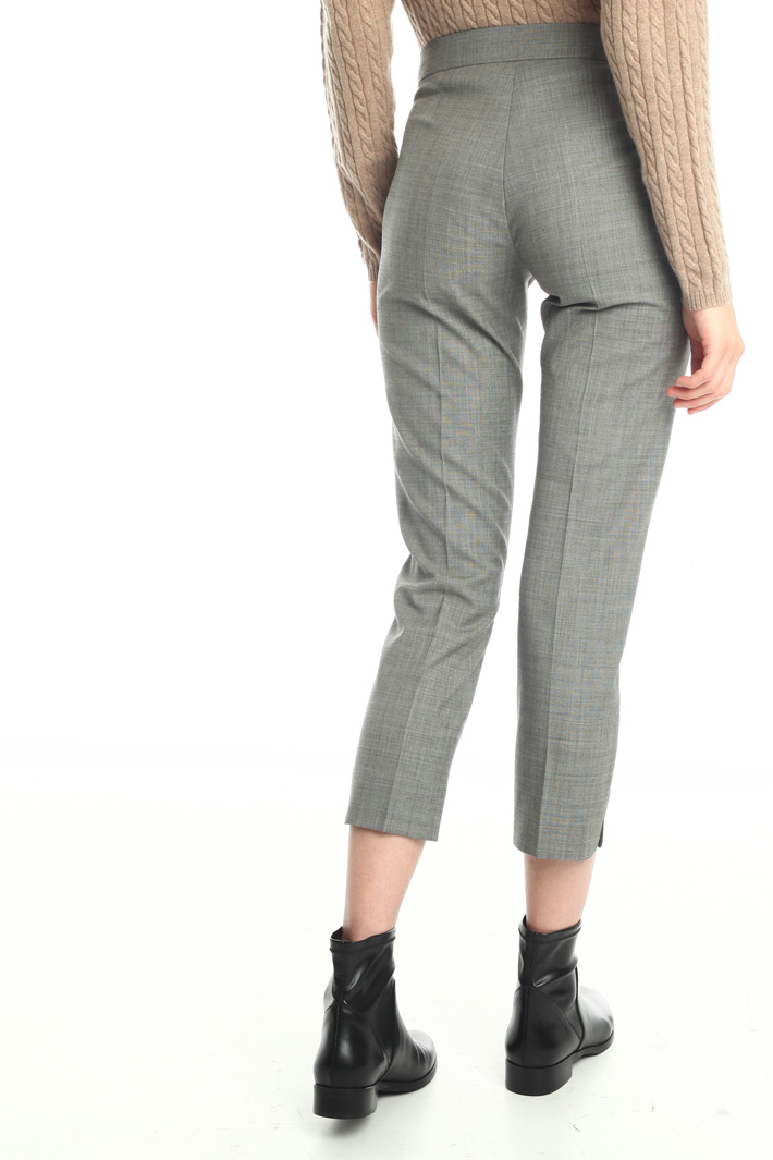 Wool cigarette trousers Intrend Wool cigarette trousers Intrend