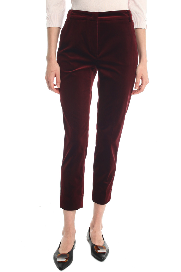 Stretch velvet trousers Intrend Stretch velvet trousers Intrend