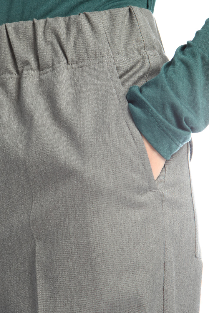Pantaloni in cotone e lana Intrend Pantaloni in cotone e lana Intrend