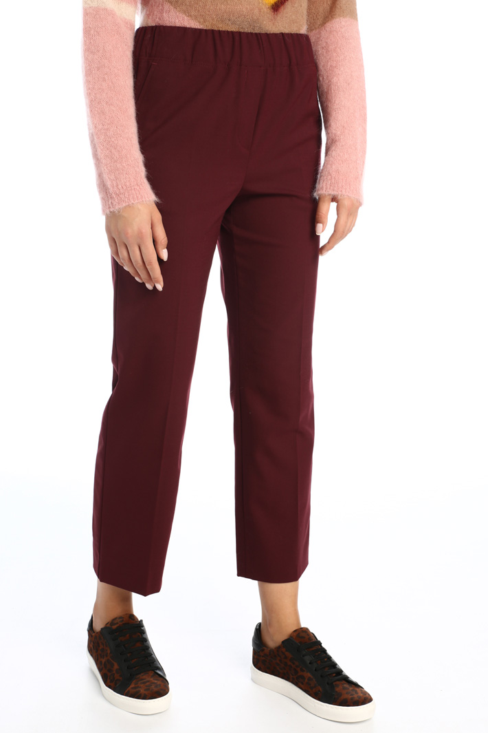 Wool gabardine trousers Intrend Wool gabardine trousers Intrend