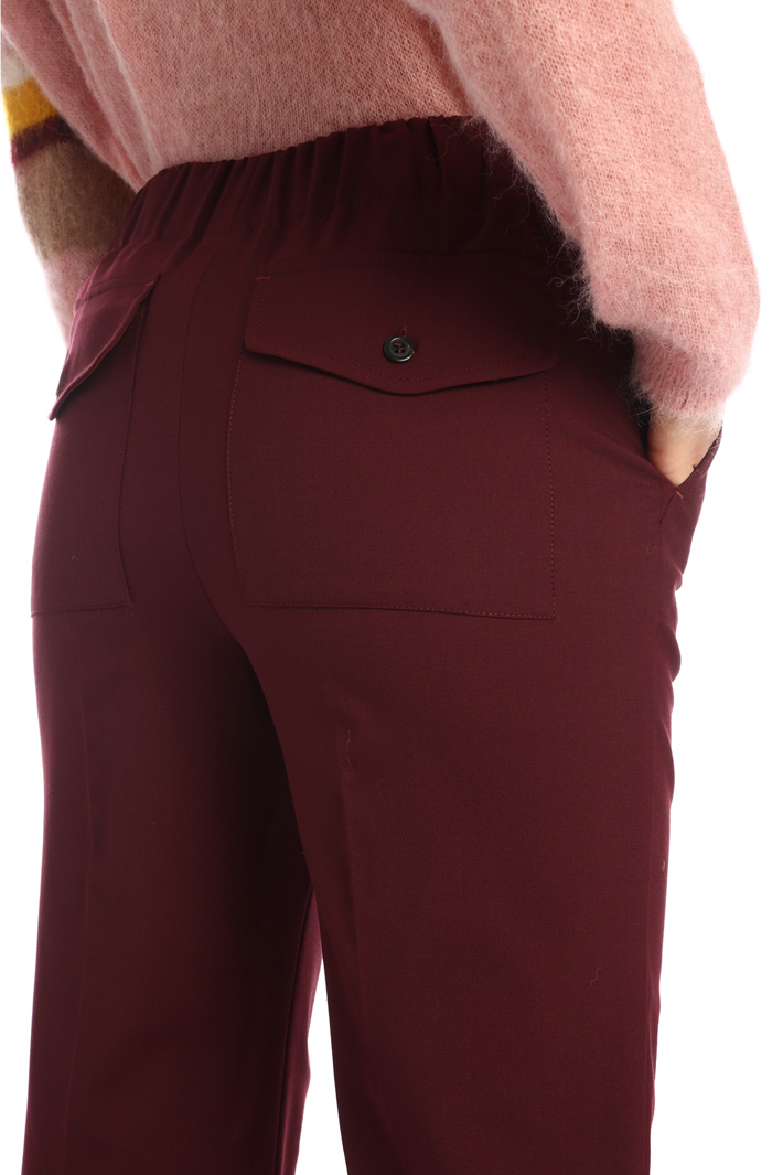 Wool gabardine trousers Intrend Wool gabardine trousers Intrend