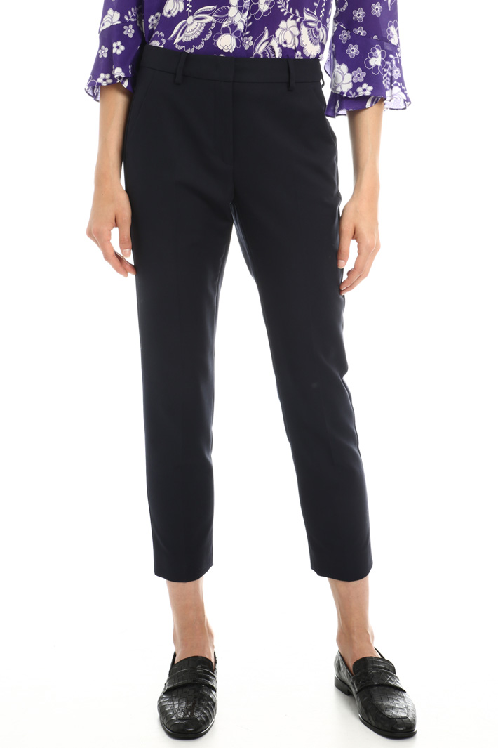 Cotton satin trousers Intrend Cotton satin trousers Intrend
