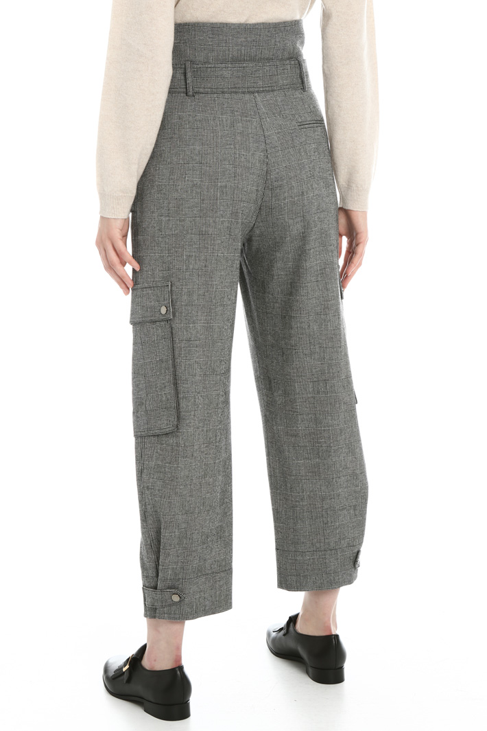 Wool blend cargo trousers Intrend Wool blend cargo trousers Intrend