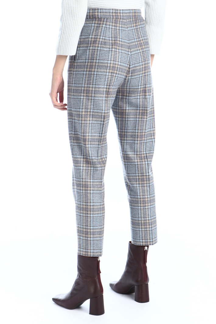 Pantaloni jacquard in lana Intrend Pantaloni jacquard in lana Intrend