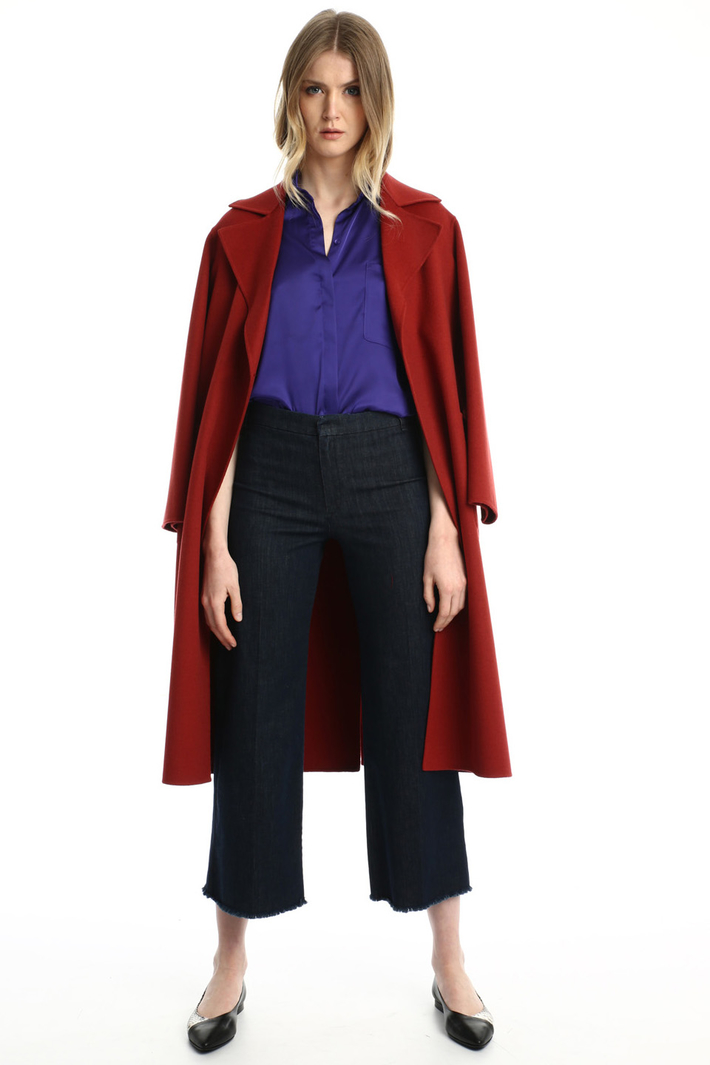 Flared denim trousers Intrend Flared denim trousers Intrend