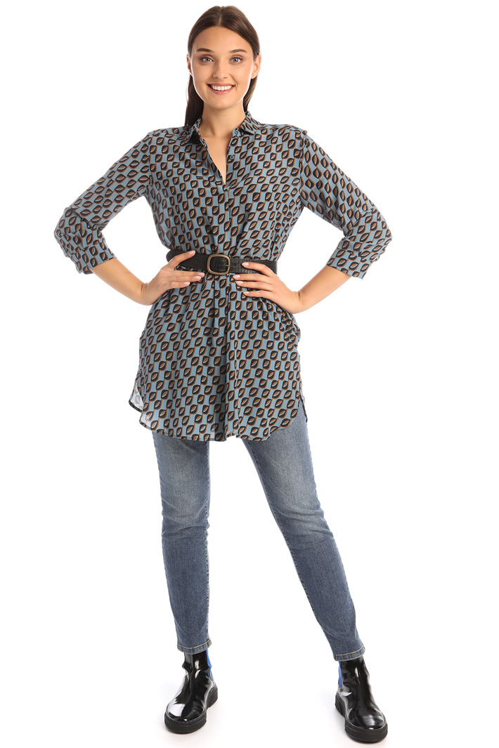Silk crepe tunic Intrend Silk crepe tunic Intrend