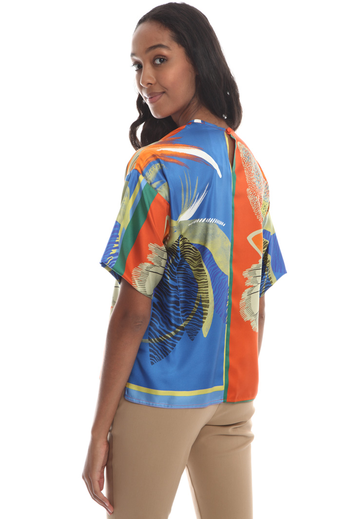 Silk twill blouse Intrend Silk twill blouse Intrend