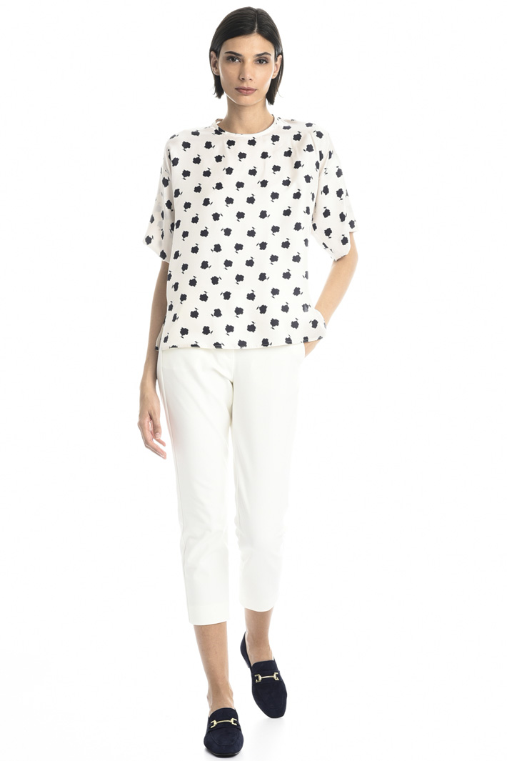 Silk twill blouse Intrend Silk twill blouse Intrend