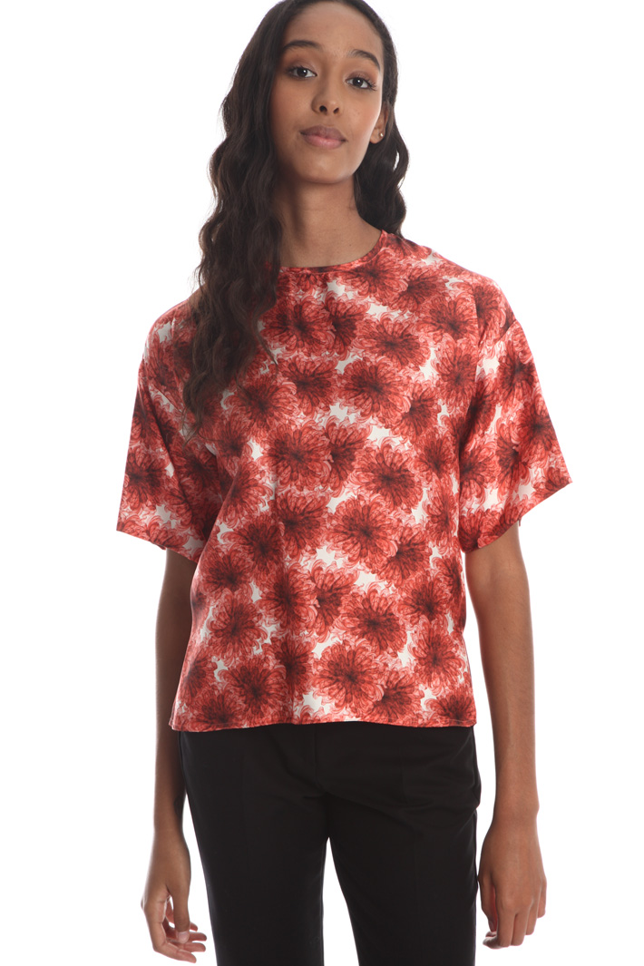 Silk twill blouse Intrend Silk twill blouse Intrend