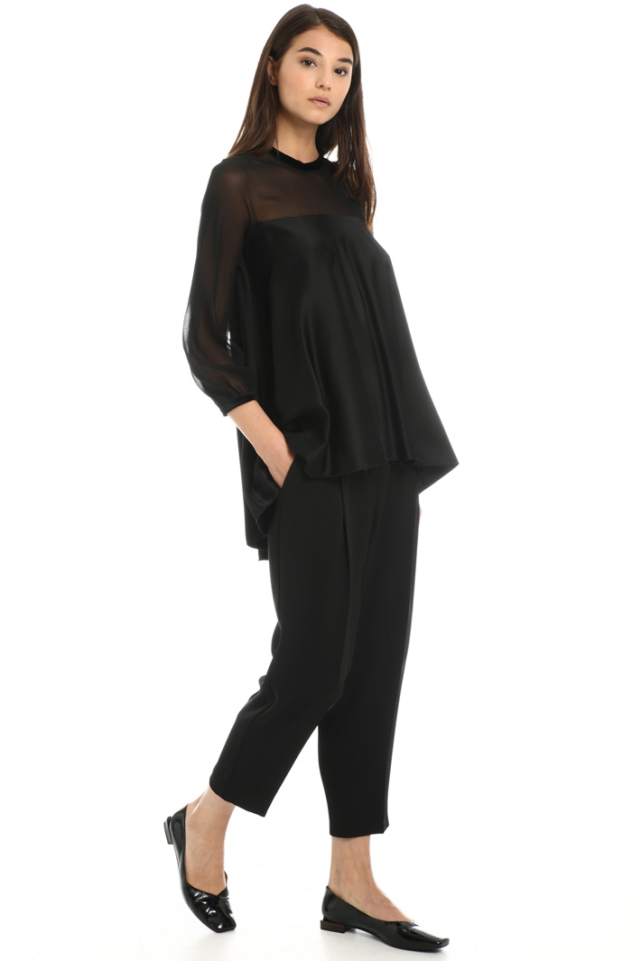 Silk satin tunic Intrend Silk satin tunic Intrend
