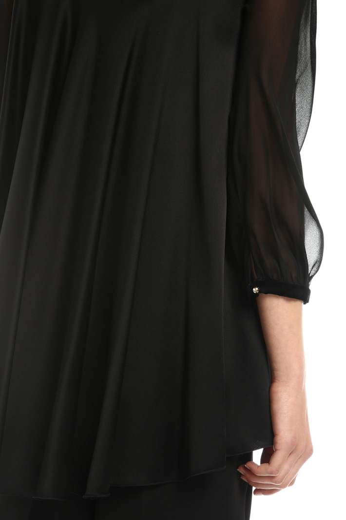 Silk satin tunic Intrend Silk satin tunic Intrend
