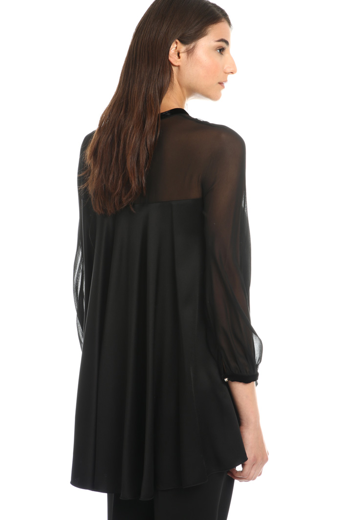 Silk satin tunic Intrend Silk satin tunic Intrend