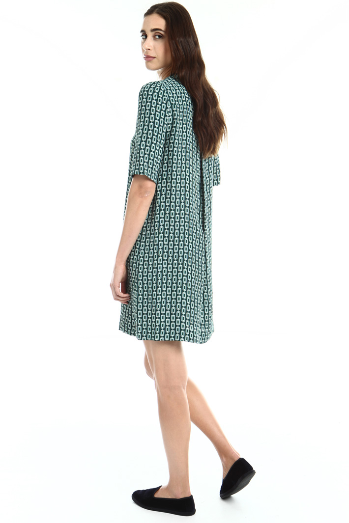 Printed cady dress Intrend Printed cady dress Intrend
