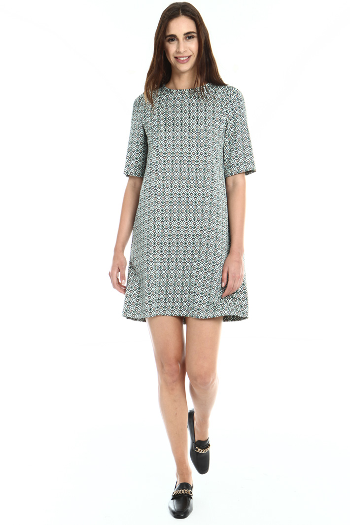 Short printed dress Intrend Short printed dress Intrend